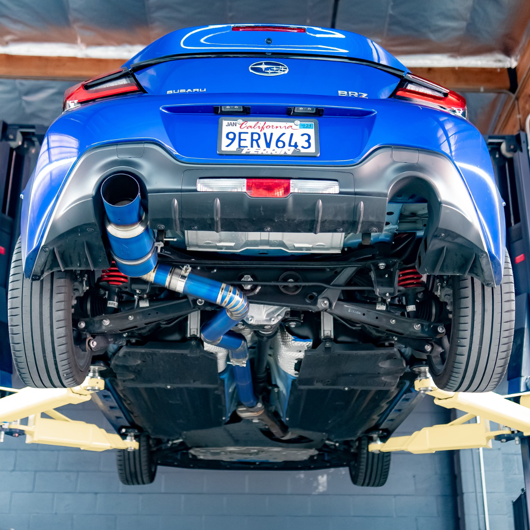 AeroFlow Dynamics 2022+ Toyota GR86 / Subaru BRZ F1 Titanium Single Exit Catback Exhaust