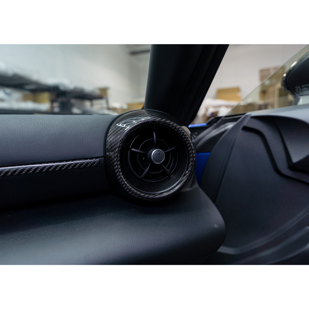 GR86/BRZ Tanso Carbon Fiber Passenger Dash Trim Cover