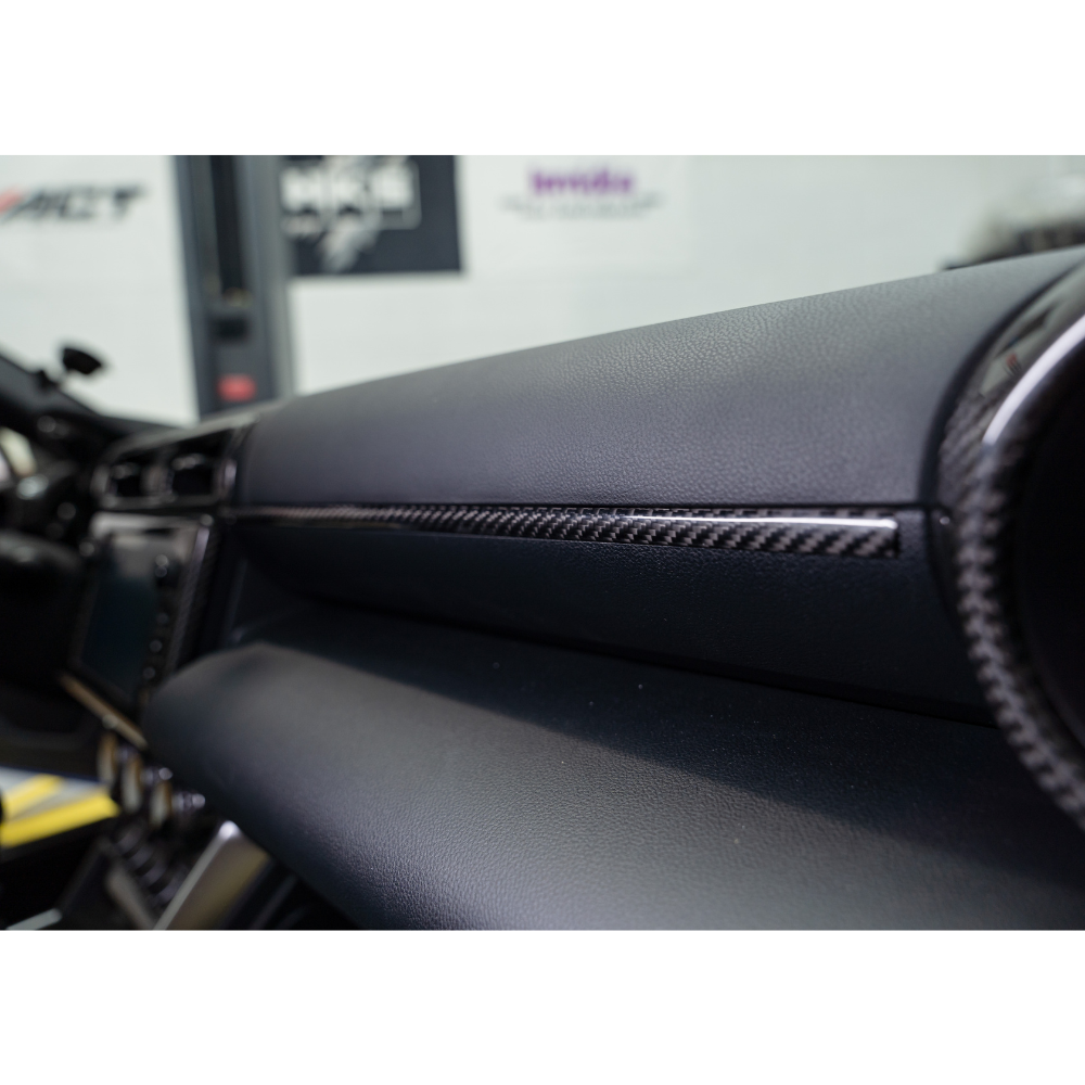 GR86/BRZ Tanso Carbon Fiber Passenger Dash Trim Cover