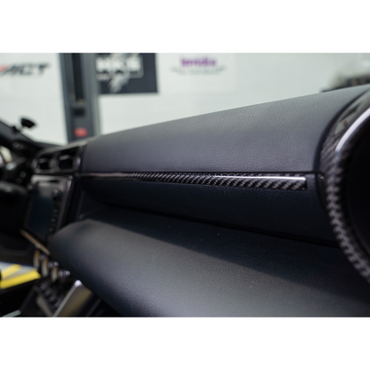 GR86/BRZ Tanso Carbon Fiber Passenger Dash Trim Cover