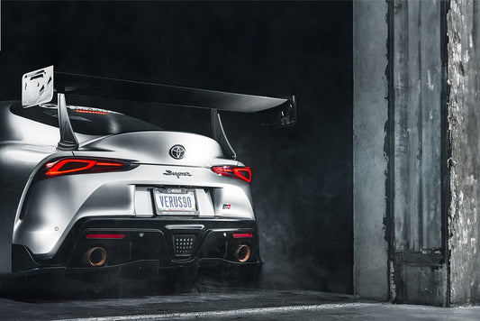 Verus Engineering V1X Swan Neck Rear Wing Kit - MK5 2020+ Toyota Supra