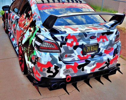 2015-2021 Subaru Wrx/Sti Rear Diffuser V5 ( Aggressive)