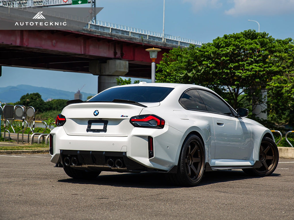 AutoTecknic Dry Carbon Side Skirt Extension Set - G87 M2