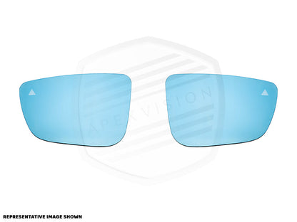 ApexVision Blue Tinted Side View Mirror Glass Set - F87 M2