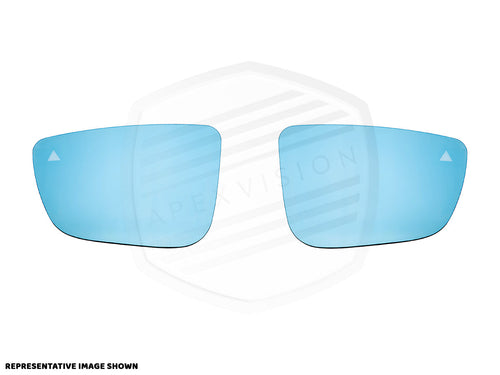 ApexVision Blue Tinted Side View Mirror Glass Set - G20 3-Series
