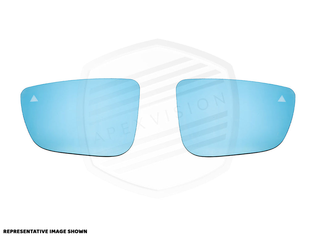 ApexVision Blue Tinted Mirror Glass Set - Toyota ZN8 GR86 / Subaru ZD8 BRZ 2022-2025