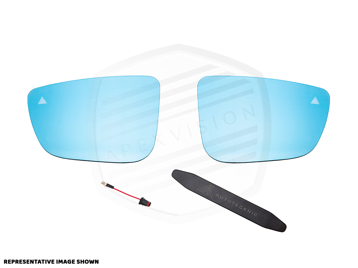 ApexVision Blue Tinted Side View Mirror Glass Set - G8X M2/ M3/ M4