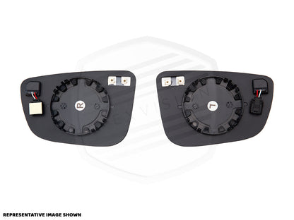 ApexVision Blue Tinted Side View Mirror Glass Set - F30 3-Series