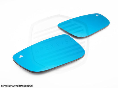 ApexVision Blue Tinted Side View Mirror Glass Set - G8X M2/ M3/ M4