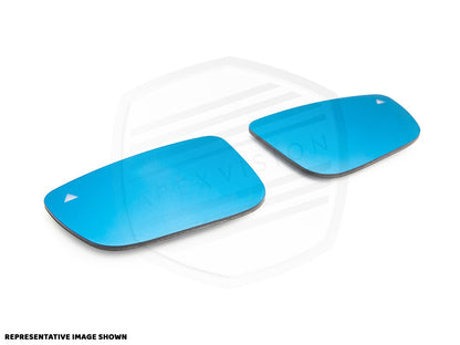 ApexVision Blue Tinted Side View Mirror Glass Set - F8X M2C/ M3/ M4