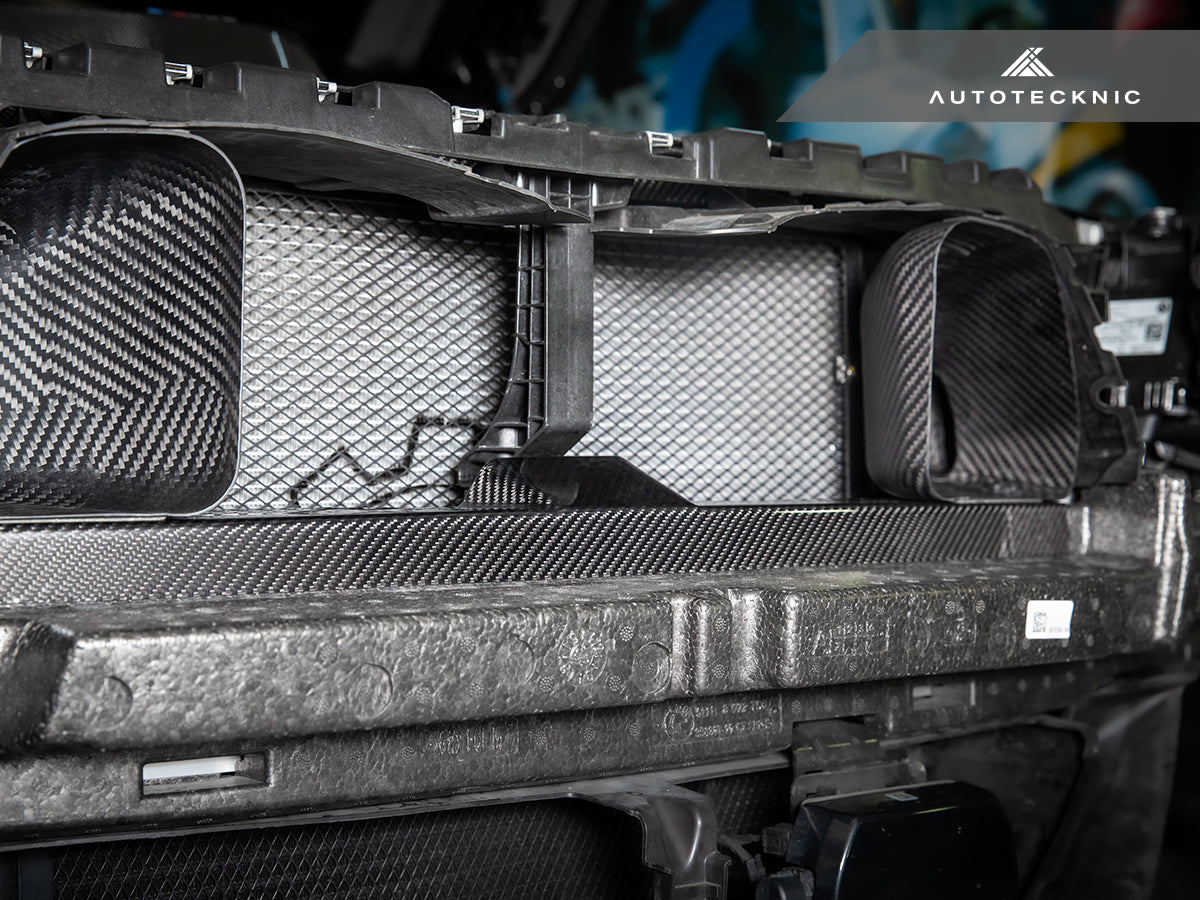 AutoTecknic Dry Carbon Front Bumper Crash Foam Cover - G82/ G83 M4