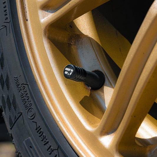 OVERTAKE Aluminum Valve Stem Caps - Toyota GR86 / Subaru BRZ