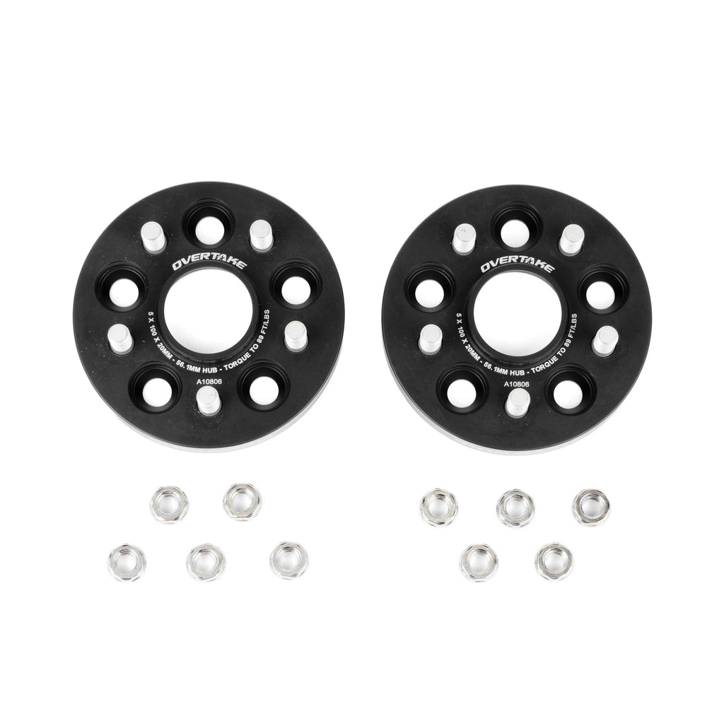 OVERTAKE GR86/BRZ Wheel Spacers - Pair - 20mm 5x100