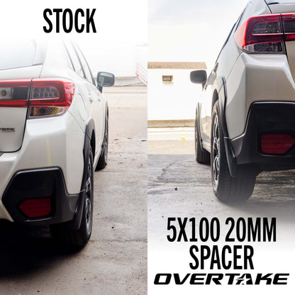 OVERTAKE GR86/BRZ Wheel Spacers - Pair - 20mm 5x100