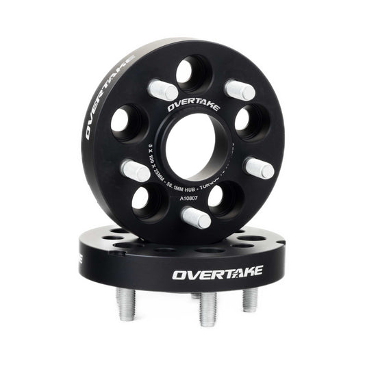 OVERTAKE GR86/BRZ Wheel Spacers - Pair - 25mm 5x100
