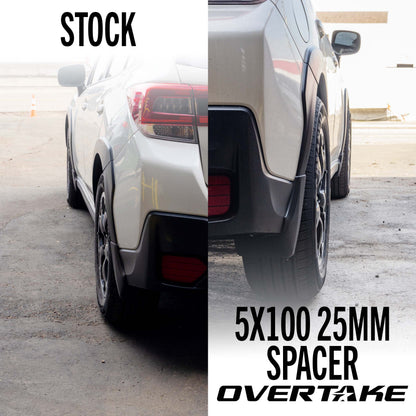 OVERTAKE GR86/BRZ Wheel Spacers - Pair - 25mm 5x100