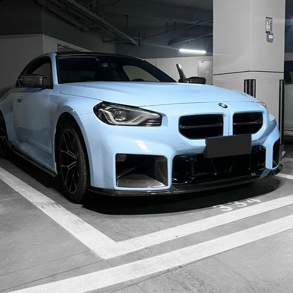 G87 M2 V2 Style Dry Carbon Fiber Front Lip