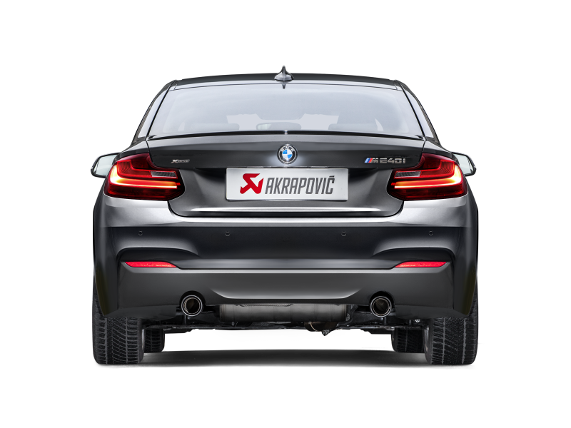 Akrapovic 16-17 BMW M240i (F22 F23) Evolution Line Cat Back (SS) w/ Carbon Tips (Req. Link Pipe)  | House of Apex