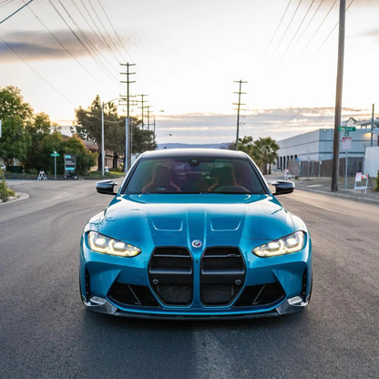 M Performance Style Carbon Fiber Front Lip for BMW G80 M3/G82 M4