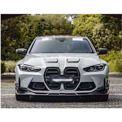 Carbon Fiber SQ Style Front Bumper Air Duct for BMW G80 M3