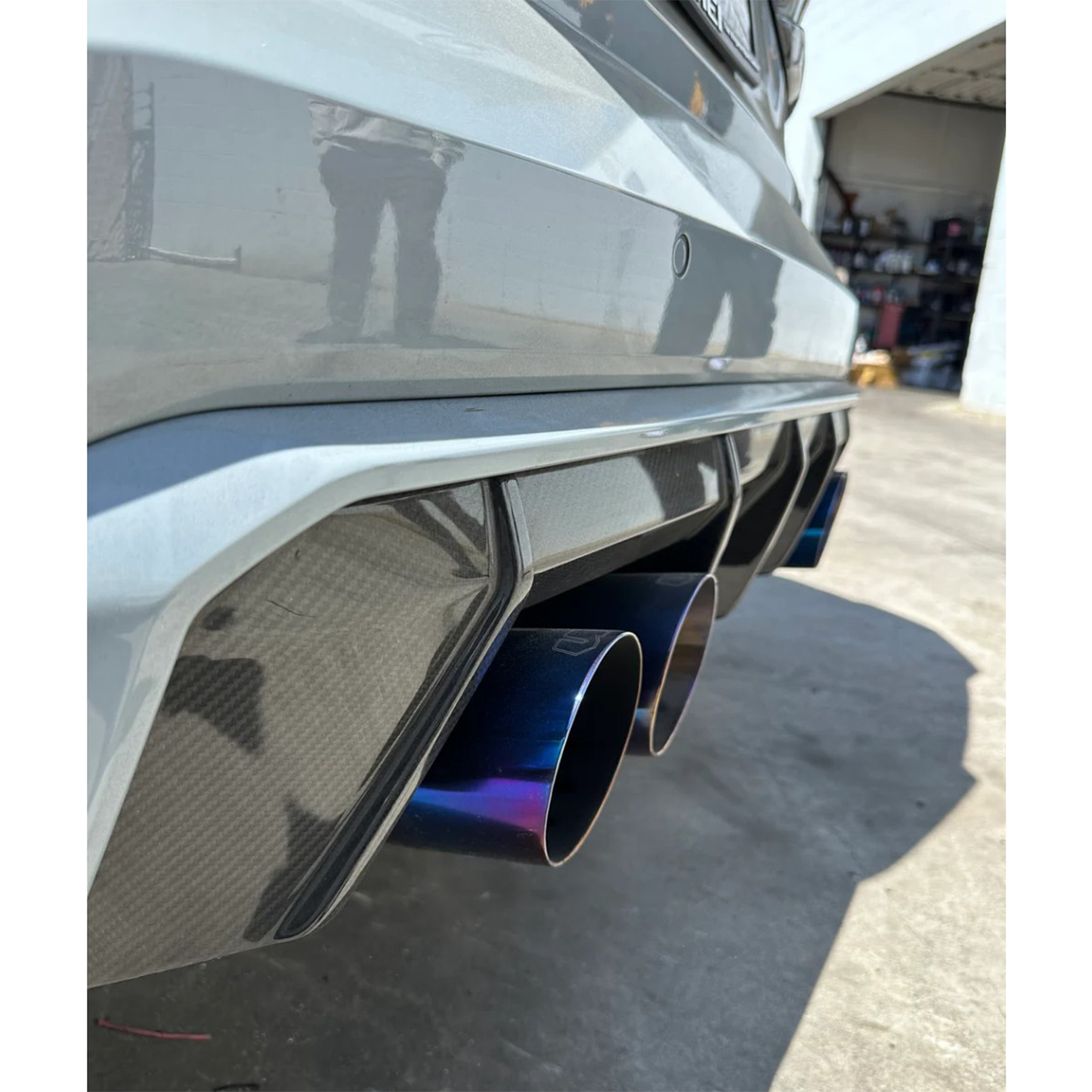 M Performance Style Carbon Fiber Rear Diffuser for BMW G80 M3/G82 M4