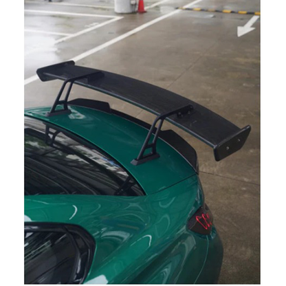 Prepreg Carbon Fiber LED Swan Neck Rear Wing for BMW G80 M3/G82 M4/G87 M2