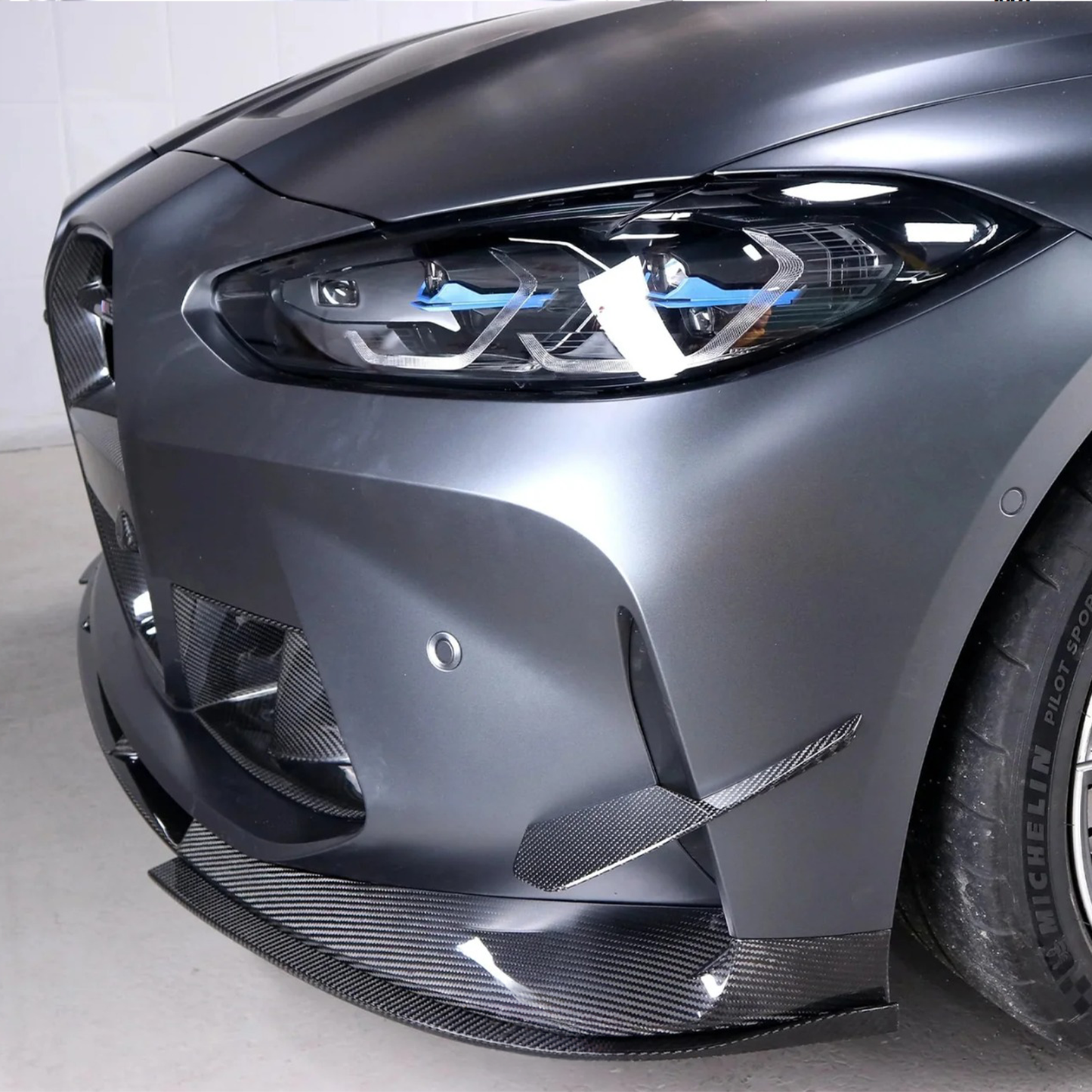 Dry Carbon Fiber Front Lip (OEM Mount) for BMW G80 M3/G82 M4