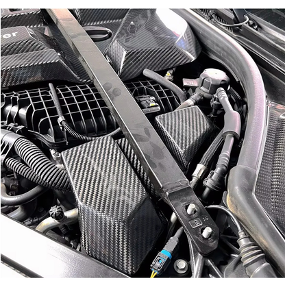 Dry Carbon Fiber Full Engine Bay Cover Kit for BMW G80 M3/G82 M4