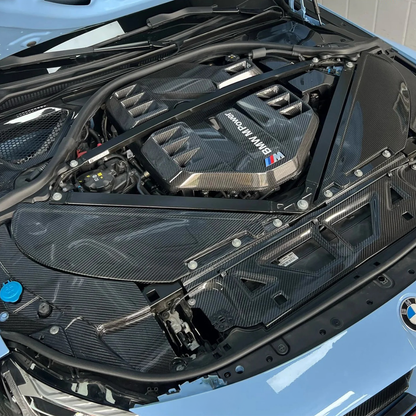 Forged Carbon Fiber Engine Bay Cover Kit for BMW G80 M3/G82 M4