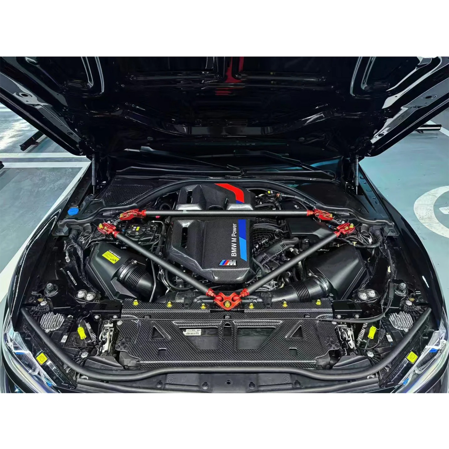 G8X Carbon Fiber Strut Tower Brace for BMW G80/G82/G87
