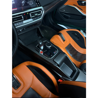 Carbon Fiber CSL Style Center Console Control Panel for BMW G80 M3/G82 M4/G87 M2
