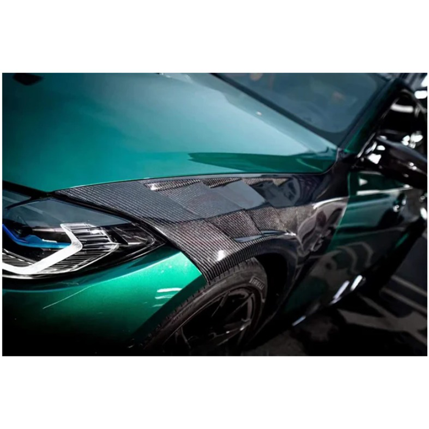 Carbon Fiber Front Vented Fenders for BMW G80 M3/G82 M4
