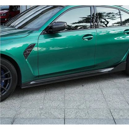 Prepreg Carbon Fiber PT Style Side Skirts for BMW G80 M3/G82 M4
