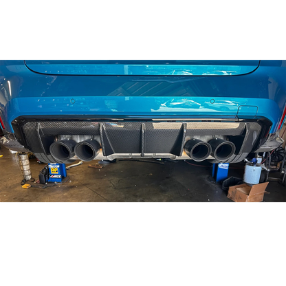 M Performance Style Carbon Fiber Rear Diffuser for BMW G80 M3/G82 M4