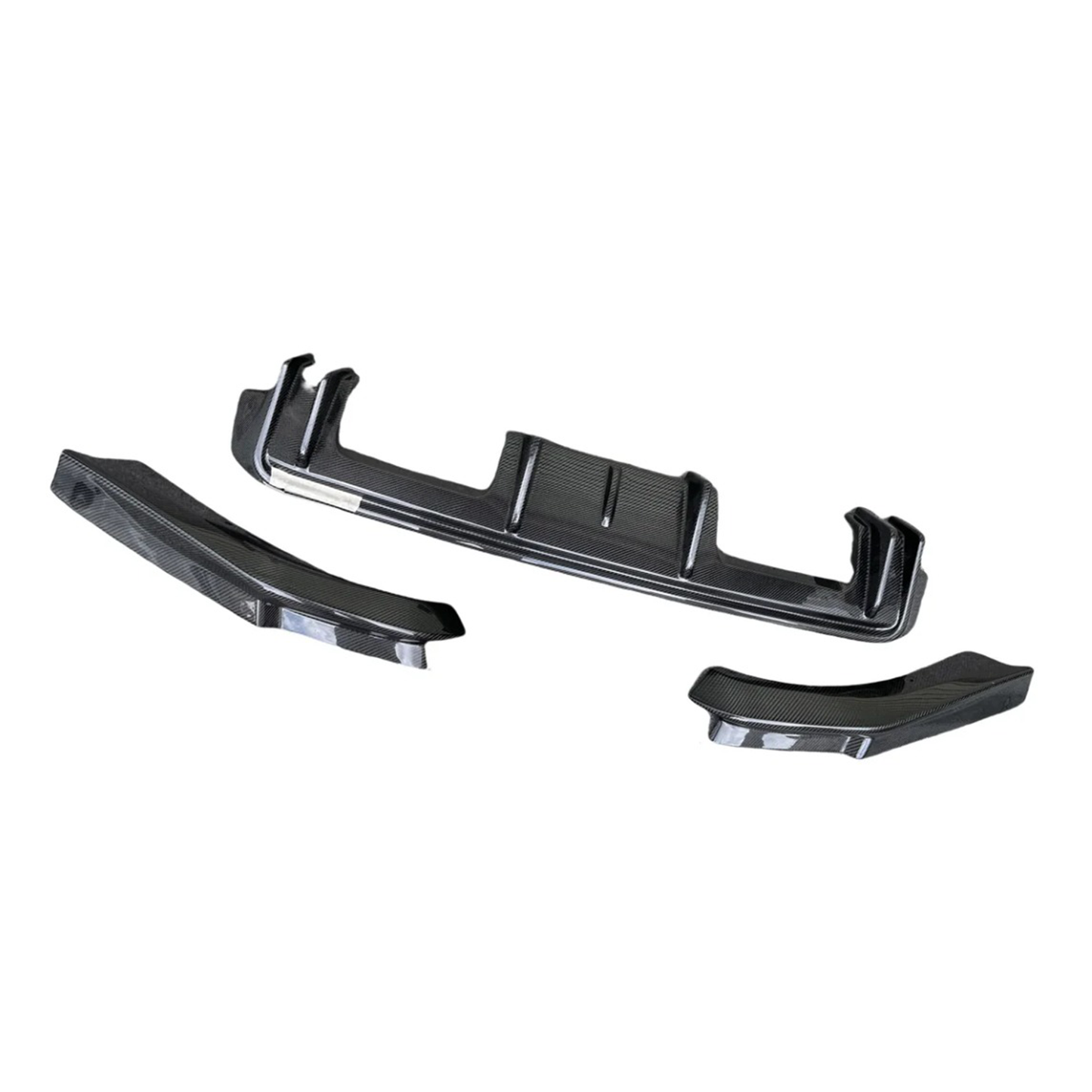Carbon Fiber Rear Diffuser Corner Extensions for BMW G80 M3/G82 M4