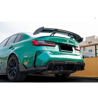 Prepreg Carbon Fiber PT Style Rear Diffuser for BMW G8X G80 M3/G82 M4