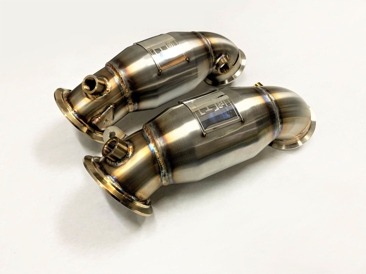 Sports Series High Flow Catted Primary Downpipe 2018-23 M5/M8 S63M Engine