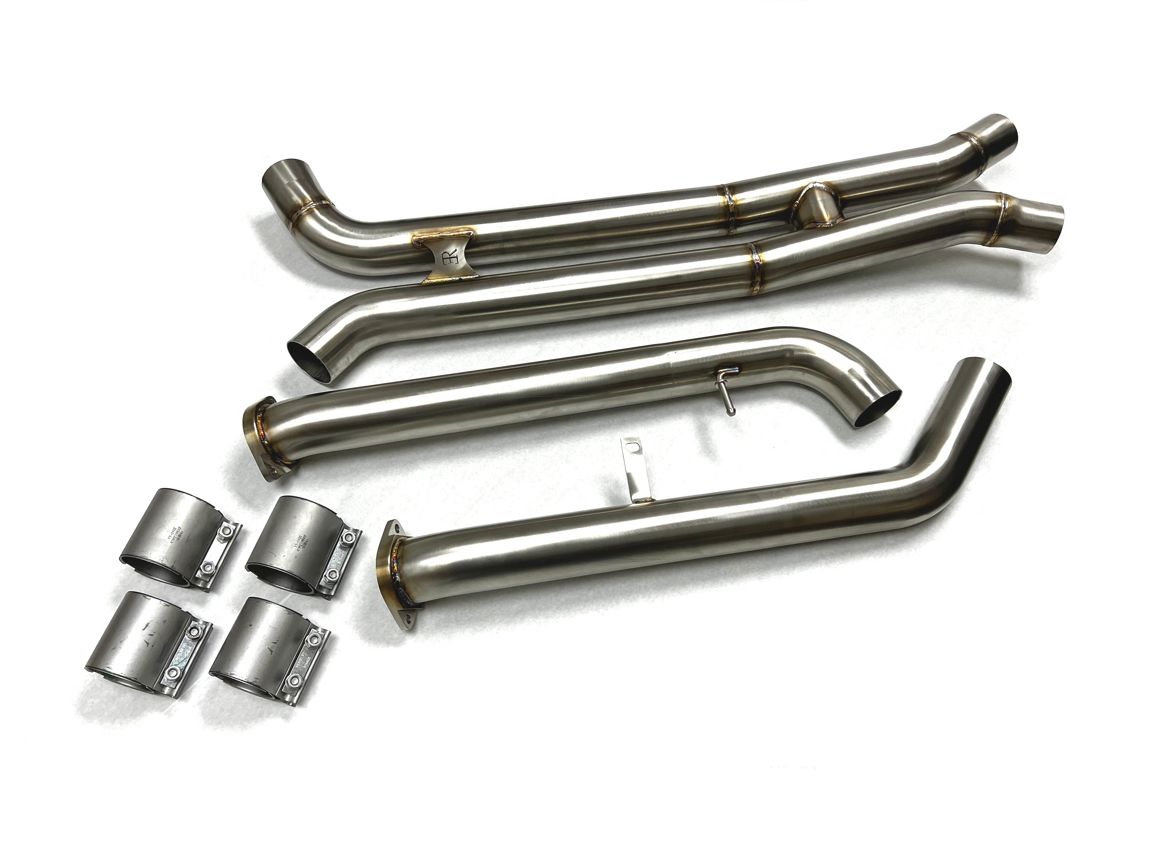 BMW G87 M2 S58 | Evolution Racewerks Competition Series Mid Pipes | House of Apex - House of Apex