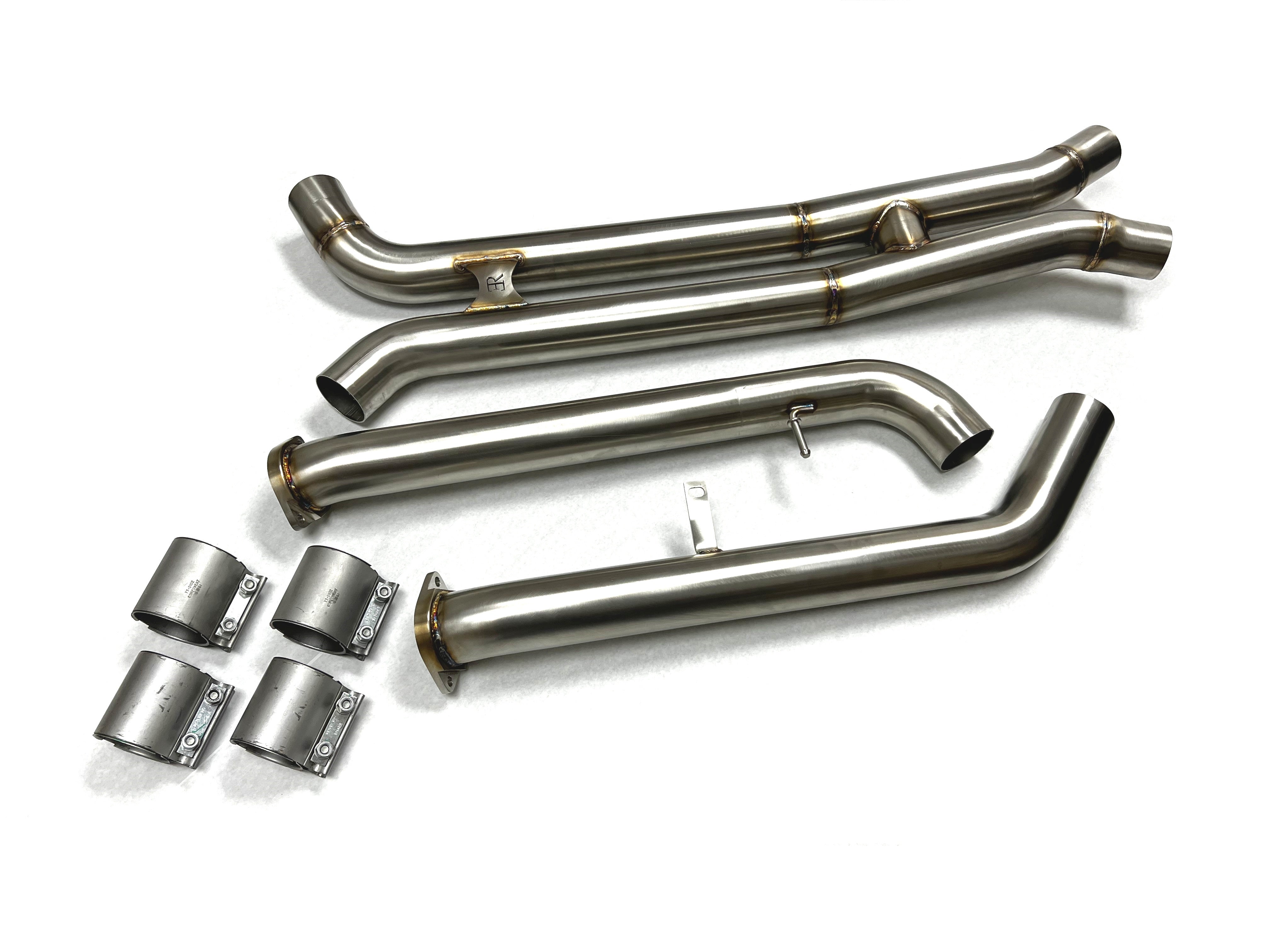 BMW G87 M2 S58 | Evolution Racewerks Competition Series Mid Pipes | House of Apex - House of Apex