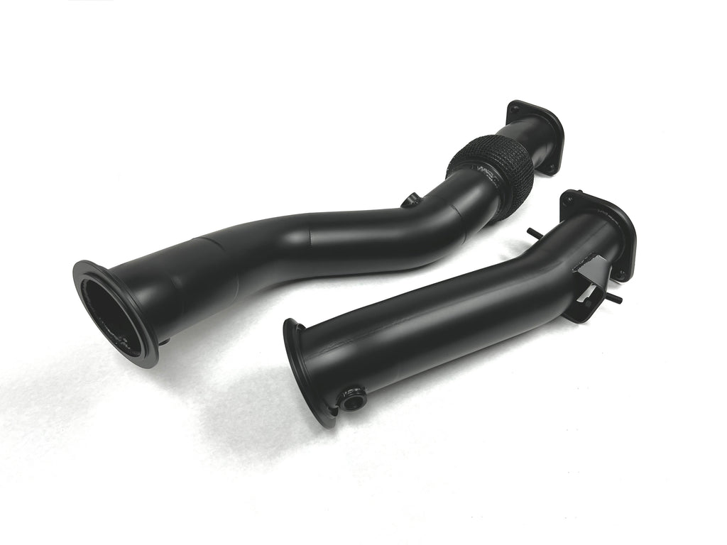 BMW G80/G82/G87 M2/M3/M4 S58 | Evolution Racewerks Competition Series Catless Downpipes | House of Apex - House of Apex