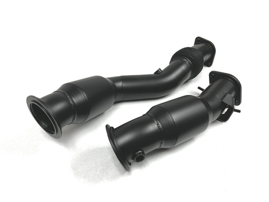 BMW G80/G82/G87 M2/M3/M4 S58 | Evolution Racewerks Sports Series High Flow Catted Downpipes | House of Apex - House of Apex