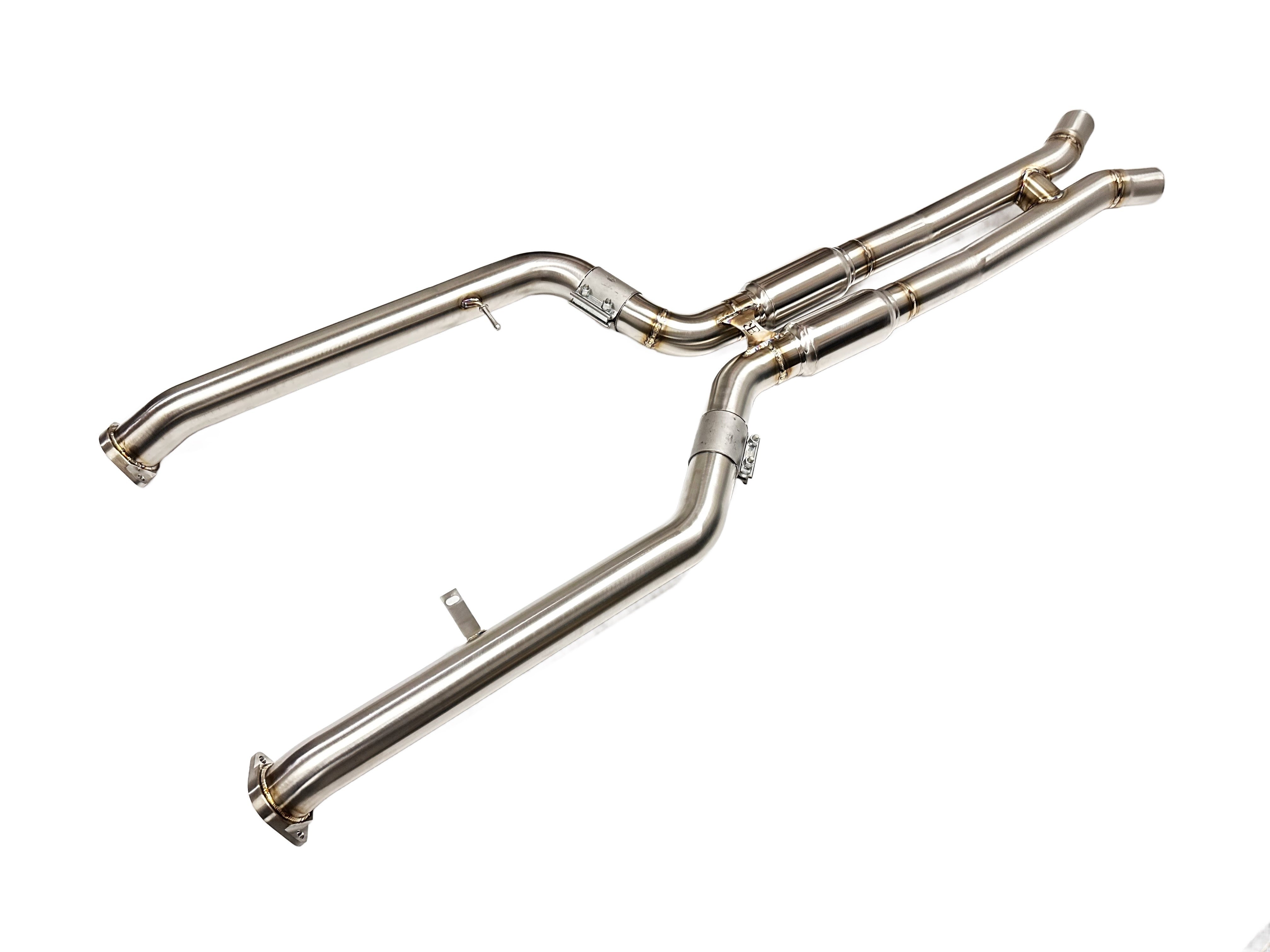 BMW G87 M2 S58 | Evolution Racewerks Sports Series Resonated Mid Pipes | House of Apex - House of Apex
