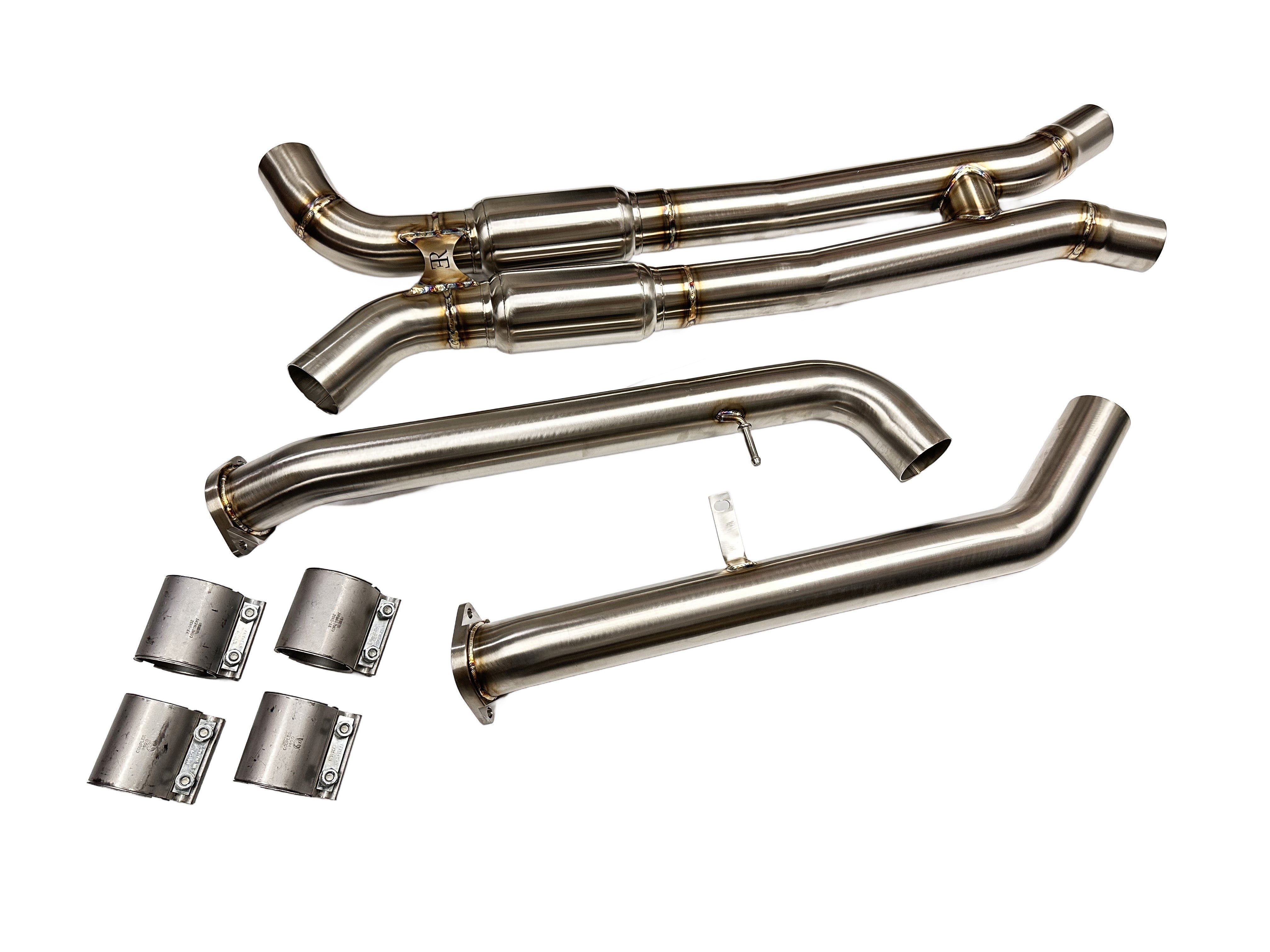 BMW G80/G82 M3/M4 S58 | Evolution Racewerks Sports Series Resonated Mid Pipes | House of Apex - House of Apex
