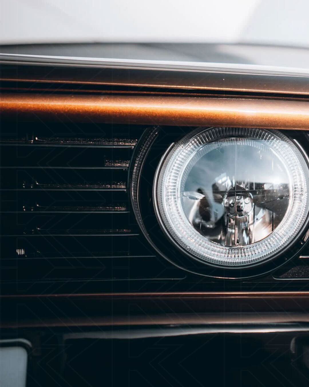 BMW 3-series E30 2/4 Door Black Angel Eyes Headlight Set (1987-1991)