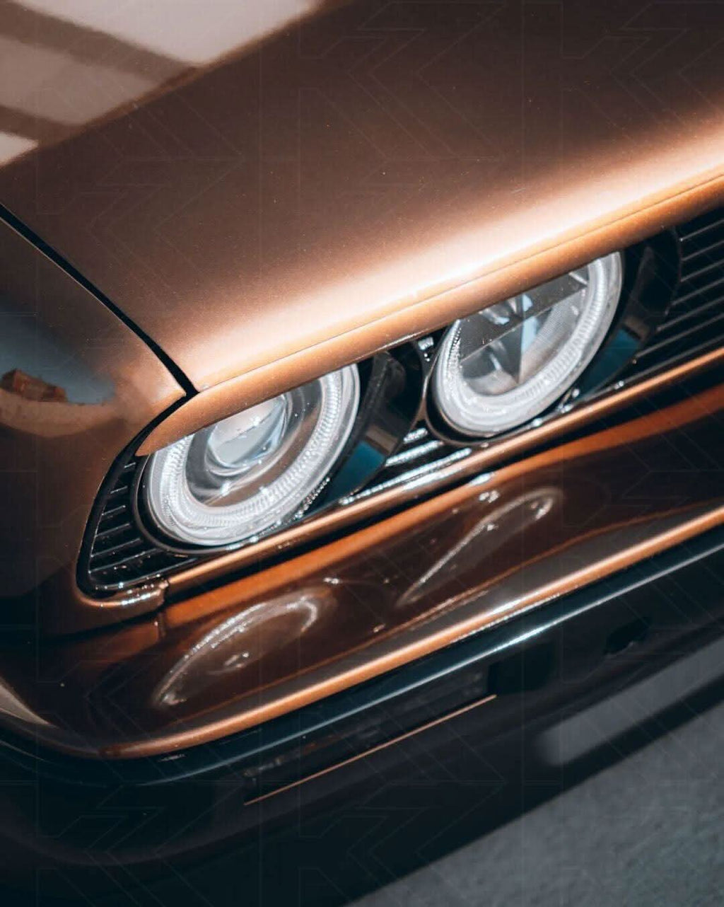 BMW 3-series E30 2/4 Door Black Angel Eyes Headlight Set (1987-1991)