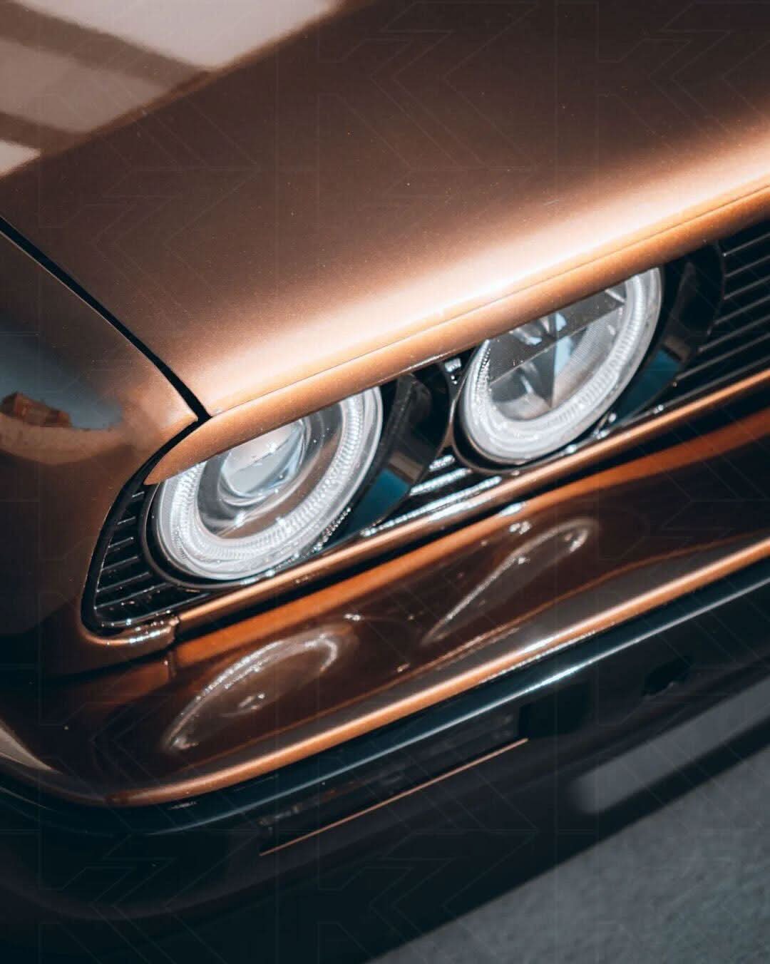BMW 3-series E30 2/4 Door Black Angel Eyes Headlight Set (1987-1991)