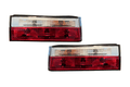 BMW 3-Series E30 Red/ Clear Tail Lights- Facelift (1988-1994)