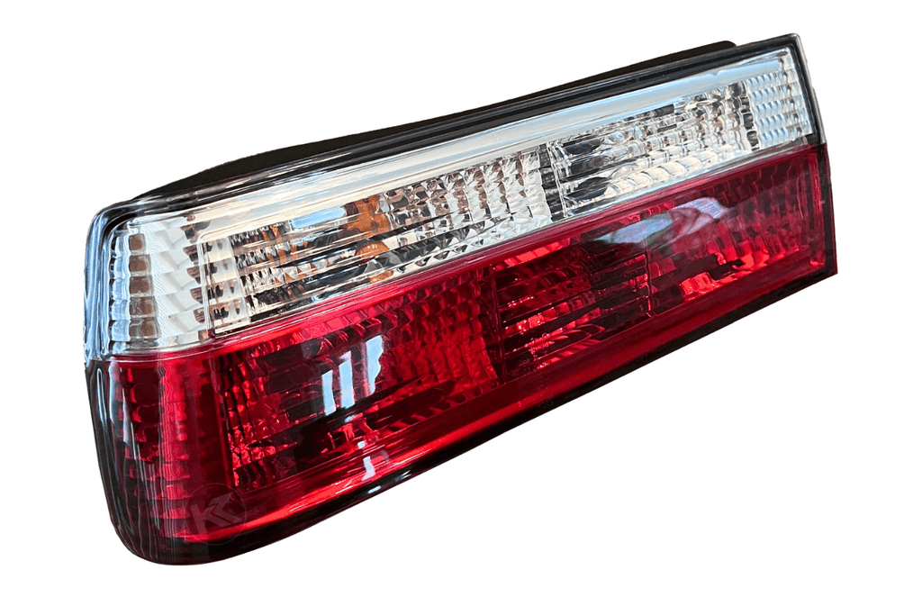 BMW 3-Series E30 Red/ Clear Tail Lights- Facelift (1988-1994)