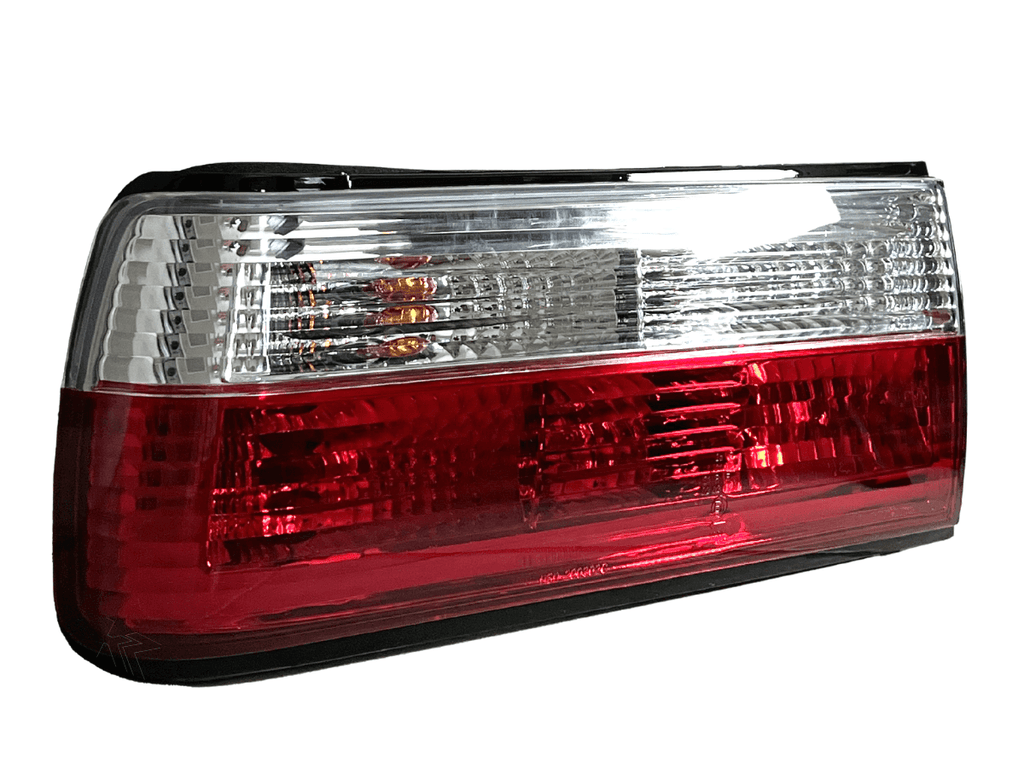 BMW 3-Series E30 Red/ Clear Tail Lights- Facelift (1988-1994)
