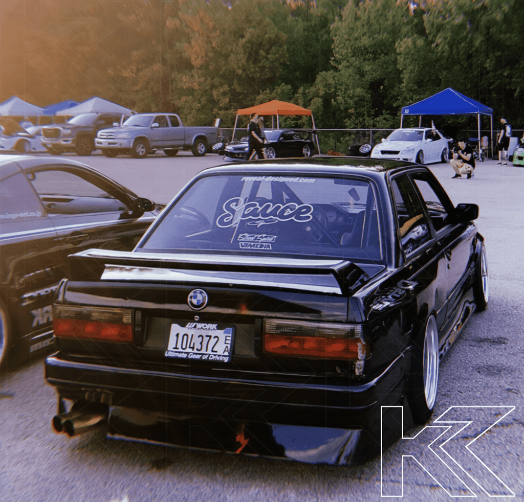 BMW 3-Series E30 Red/ Smoked Tail Lights - Pre Facelift (1982-1987)